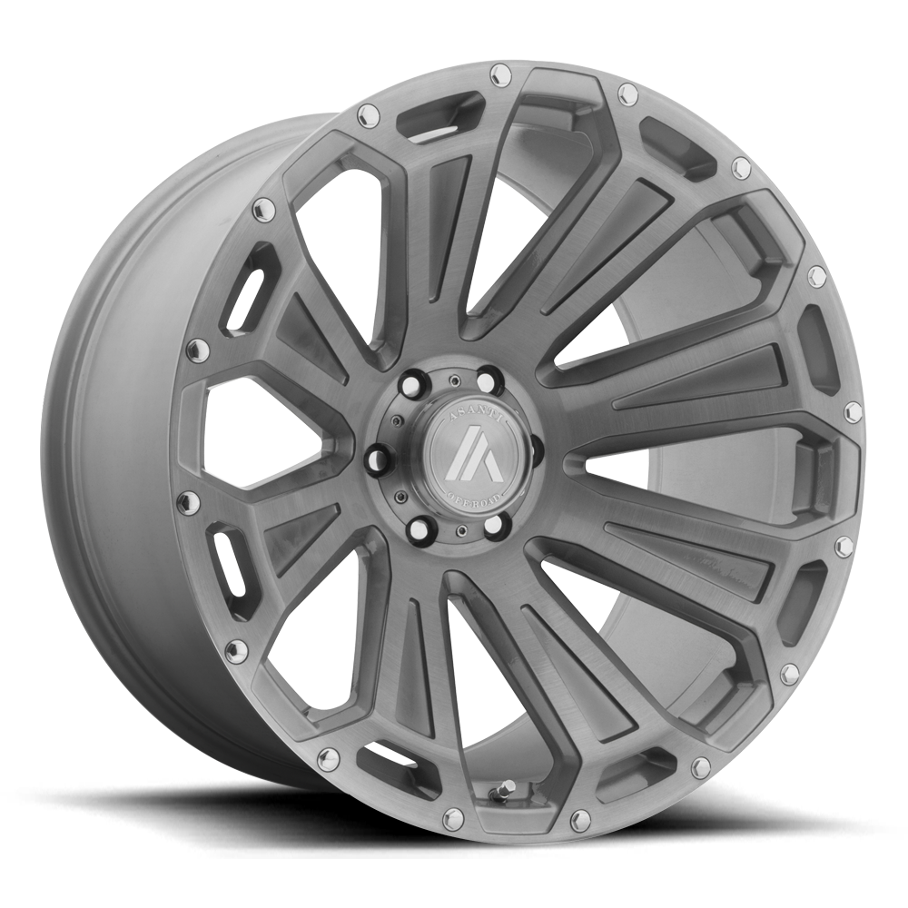 Asanti Off Road OR813 CLEAVER TITANIUM-BRUSHED - 6X5.5