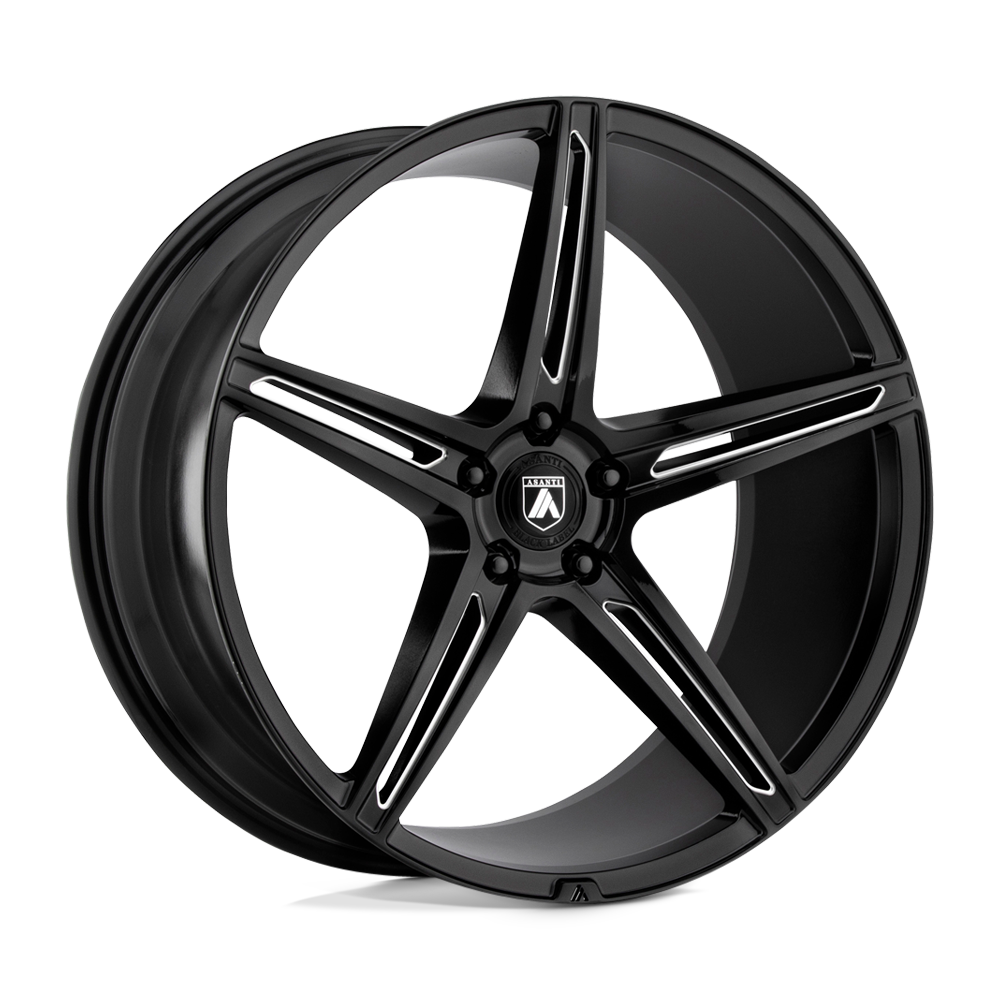 Asanti Black AB022 ALPHA 5 GLOSS BLACK MILLED - BLANK