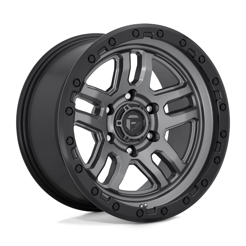 Fuel 1PC FC701 AMMO MATTE GUN METAL BLACK BEAD RING - 6X135