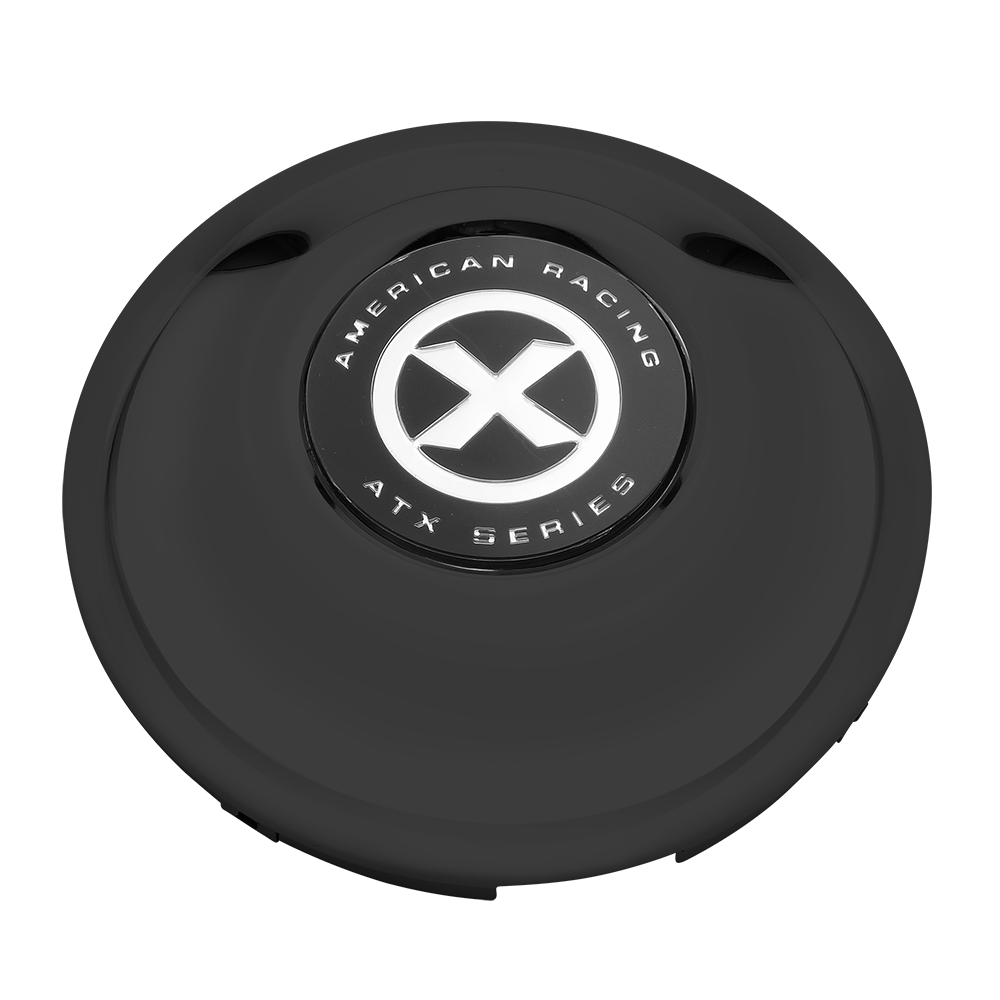 ATX FRONT SNAP IN 4 TAB CAP BLACK