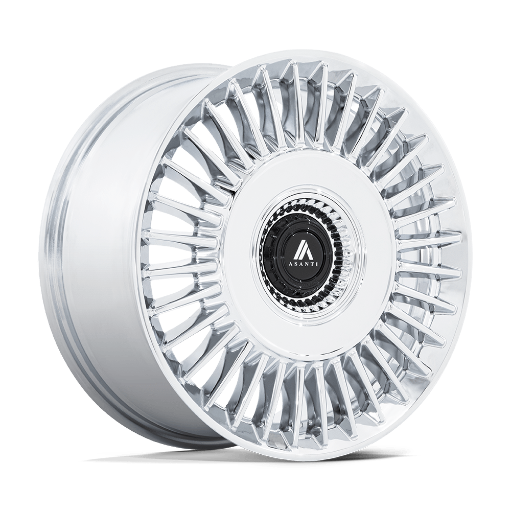 Asanti Black AB040 TIARA CHROME - 5X4.25/112