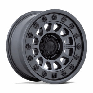 Black Rhino Hard Alloys BR012 OUTBACK MATTE GUNMETAL - 6X135