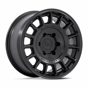 Black Rhino Hard Alloys BR015 VOLL MATTE BLACK - 5X4.25