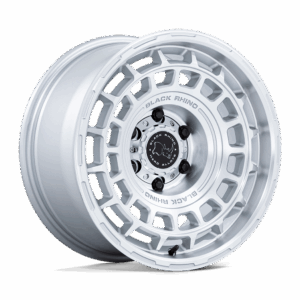 Black Rhino Hard Alloys BR024 AWOL SILVER W/ MACHINED FACE - 6X135