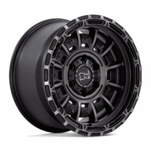 Black Rhino Hard Alloys BR002 LEGION MATTE BLACK GRAY TINT - 6X135