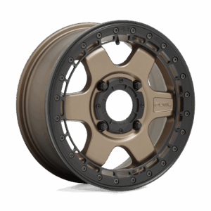 Fuel UTV FV924 BLOCK UTV BEADLOCK MATTE BRONZE WITH BLACK RING - 4X137