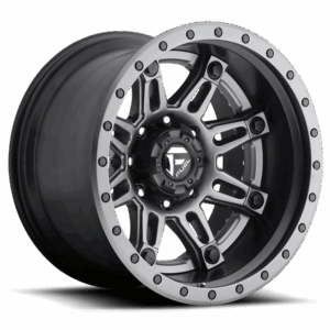 Fuel 2PC FT232 HOSTAGE MATTE GUN METAL - 6X5.5