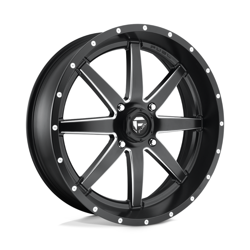 Fuel UTV FV538 MAVERICK UTV MATTE BLACK MILLED - 4X110
