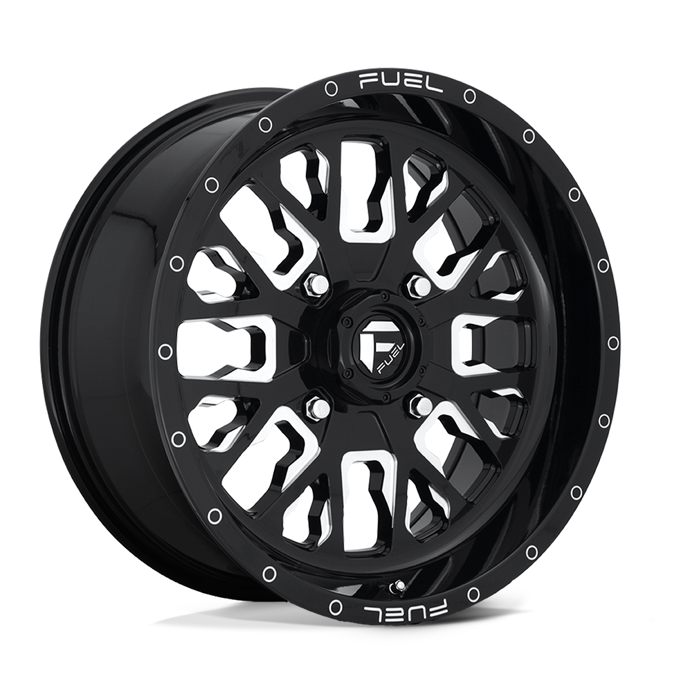 Fuel UTV FV611 STROKE UTV GLOSS BLACK MILLED - 4X137