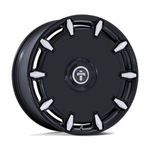 DUB 1PC DC271 CHEEF GLOSS BLACK MILLED - BLANK