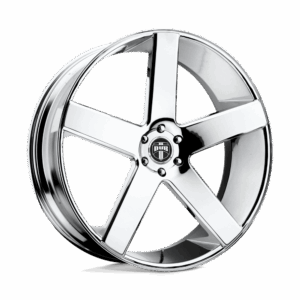 DUB 1PC DC115 BALLER CHROME PLATED - 6X135