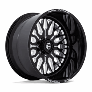 Fuel Forged FF109 FF109 GLOSS BLACK MILLED - 8X180