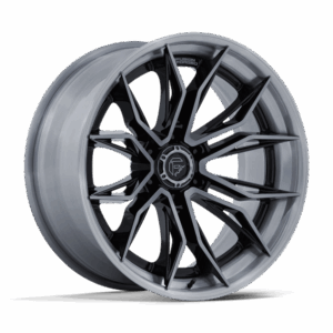 Fuel 1PC FC404 MUTINY GLOSS BLACK BRUSHED DARK TINT - 6X5.5