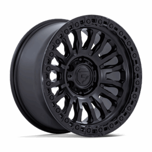 Fuel 1PC FC857 RINCON MATTE BLACK WITH GLOSS BLACK LIP - 6X135