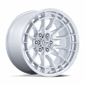 Fuel 1PC FC888 REVOLT HYPER SILVER W/ MACHINED FACE - 6X5.5