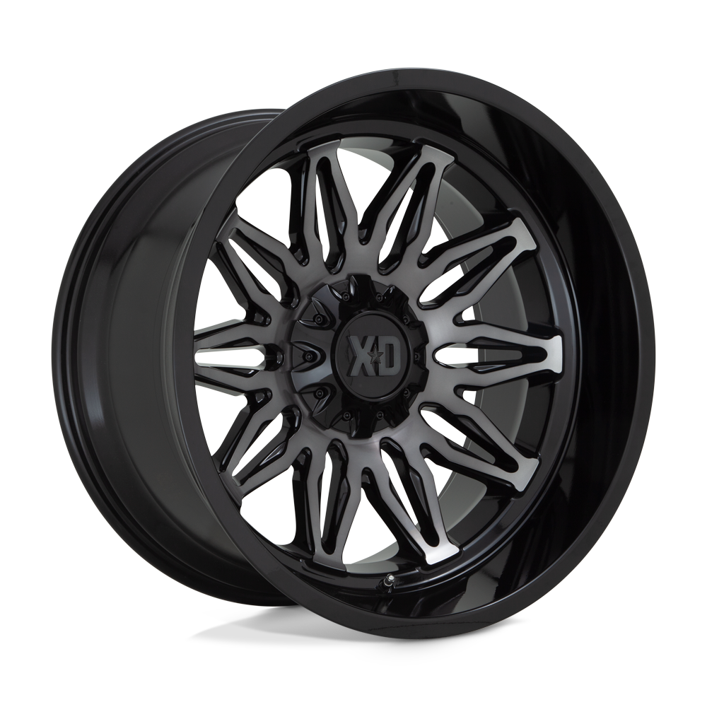 XD XD859 GUNNER GLOSS BLACK MACHINED WITH GRAY TINT - 6X135/5.5