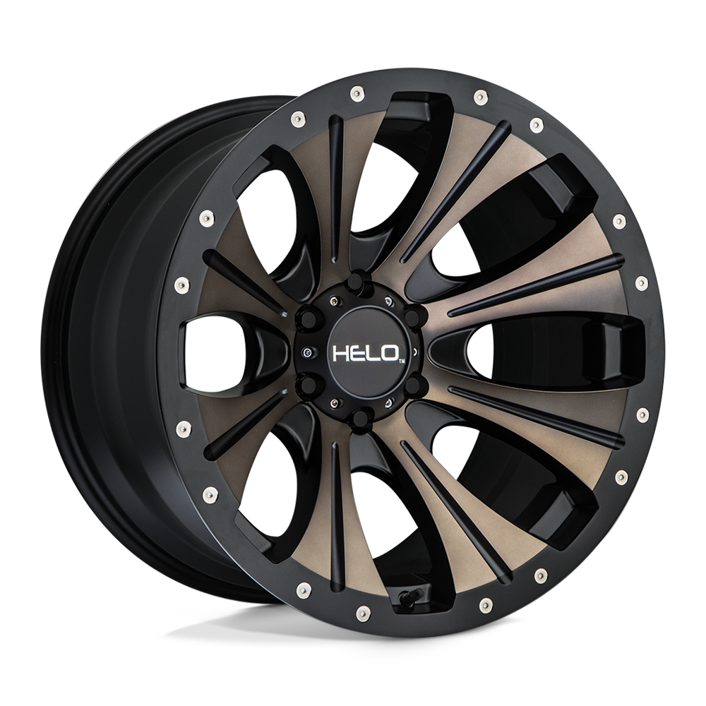 Helo HE901 HE901 SATIN BLACK DARK TINT - 6X5.5