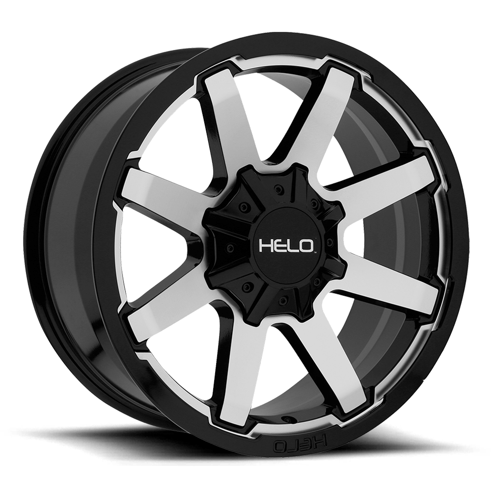 Helo HE909 HE909 GLOSS BLACK MACHINED - 8X180