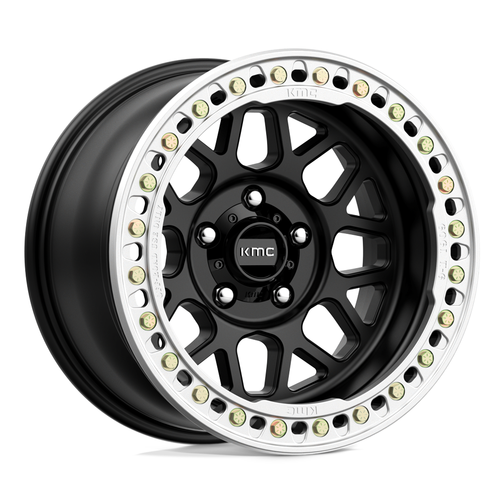KMC KM235 GRENADE CRAWL BEADLOCK SATIN BLACK - 6X5.5