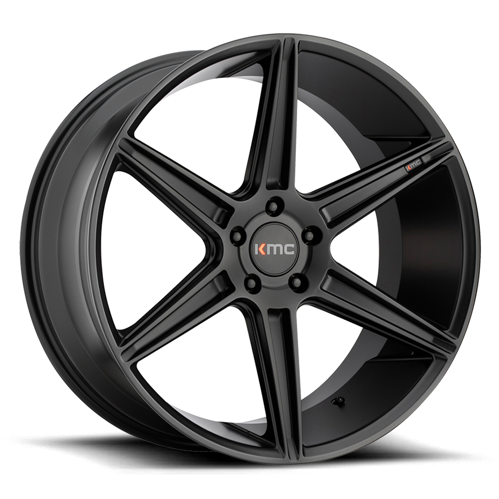 KMC KM711 PRISM SATIN BLACK - 5X112