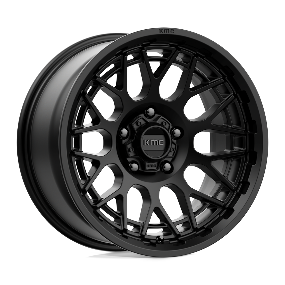 KMC KM722 TECHNIC SATIN BLACK - 6X5.5