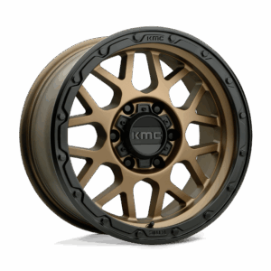 KMC KM535 GRENADE OFF-ROAD MATTE BRONZE MATTE BLACK LIP - 6X5.5