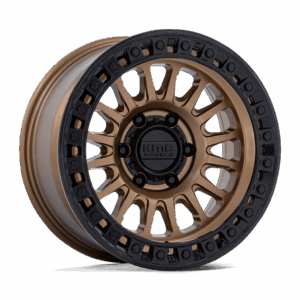 KMC KM552 IMS MATTE BRONZE WITH GLOSS BLACK LIP - 6X120