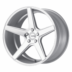 KMC KM685 DISTRICT SILVER MACHINED - 5X112