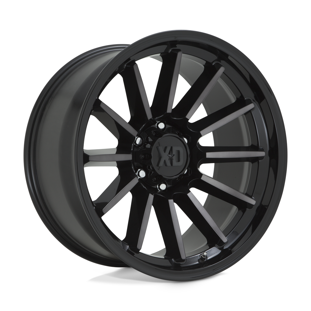 XD XD855 LUXE GLOSS BLACK MACHINED WITH GRAY TINT - 6X5.5