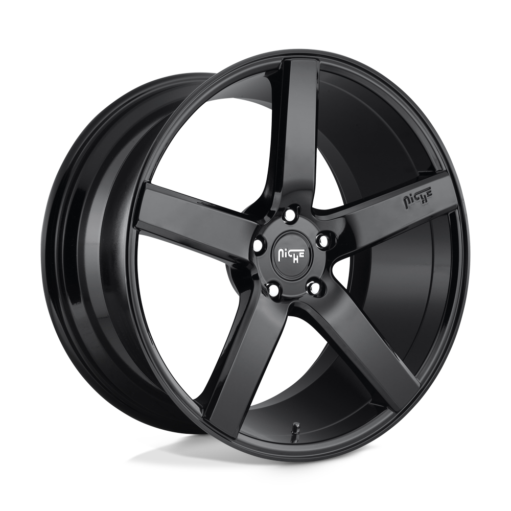 Niche 1PC NC188 MILAN GLOSS BLACK - 5X120