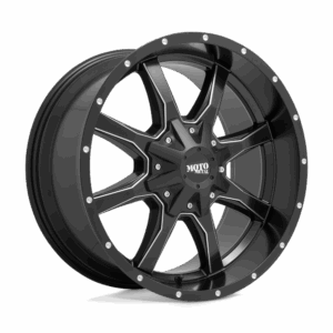 Moto Metal MO970 MO970 SEMI GLOSS BLACK MILLED - 8X170