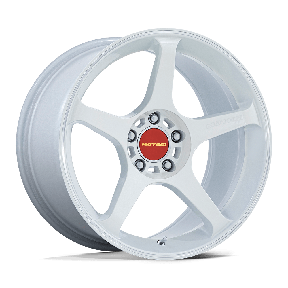 Motegi MR159 BATTLE V MATSURI WHITE PEARL W/ MACHINED LIP STRIPE - 5X4.5