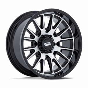 Moto Metal MO814 TEKTON GLOSS BLACK W/ MACHINED FACE - 6X135