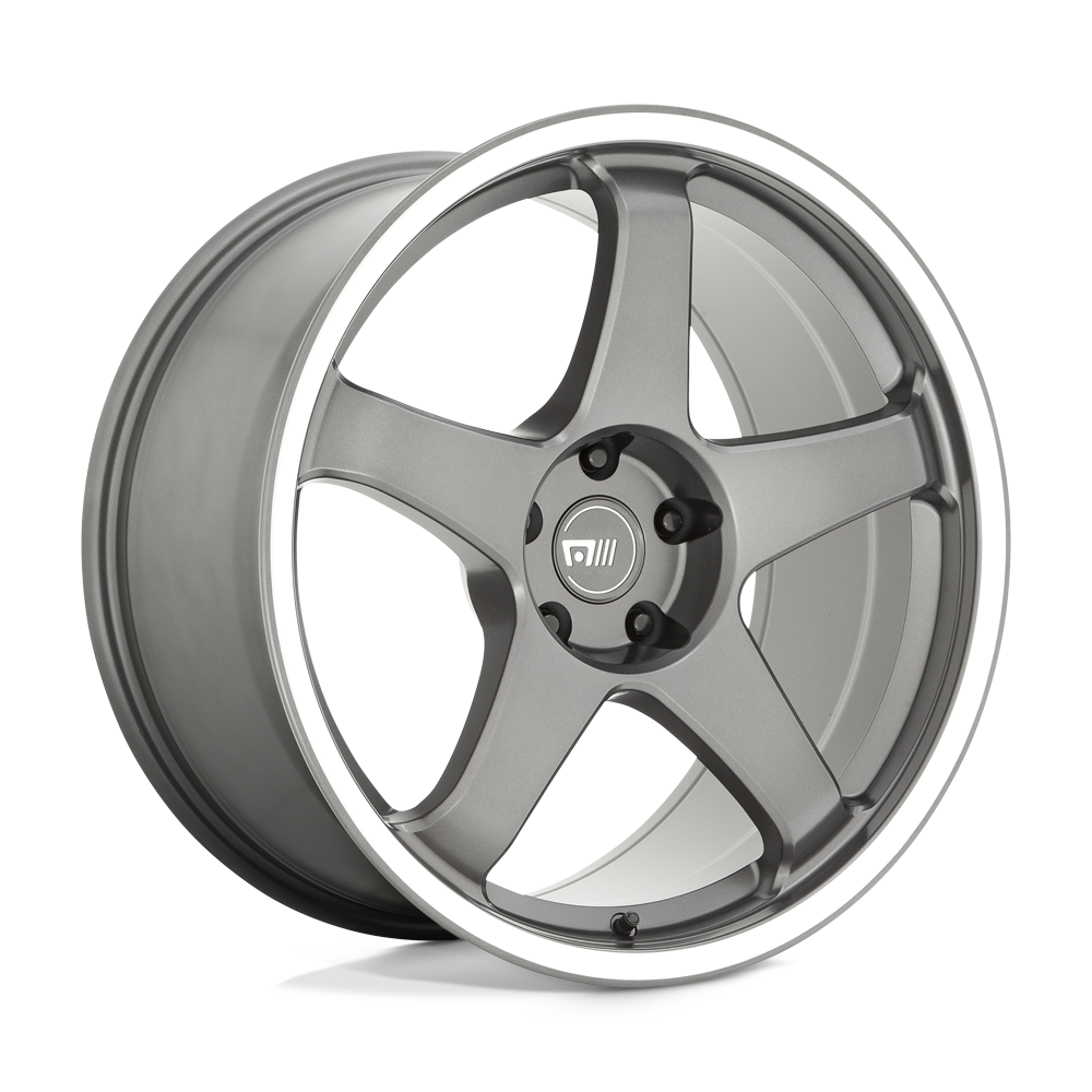 Motegi MR151 CS5 GUNMETAL WITH MACHINED LIP - 5X4.5
