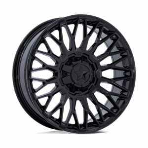 MSA Offroad Wheels MA050 CLUBBER UTV GLOSS BLACK - 5X4.5