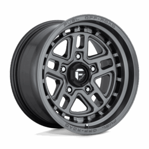 Fuel 1PC FC668 NITRO MATTE GUN METAL - 5X5.5