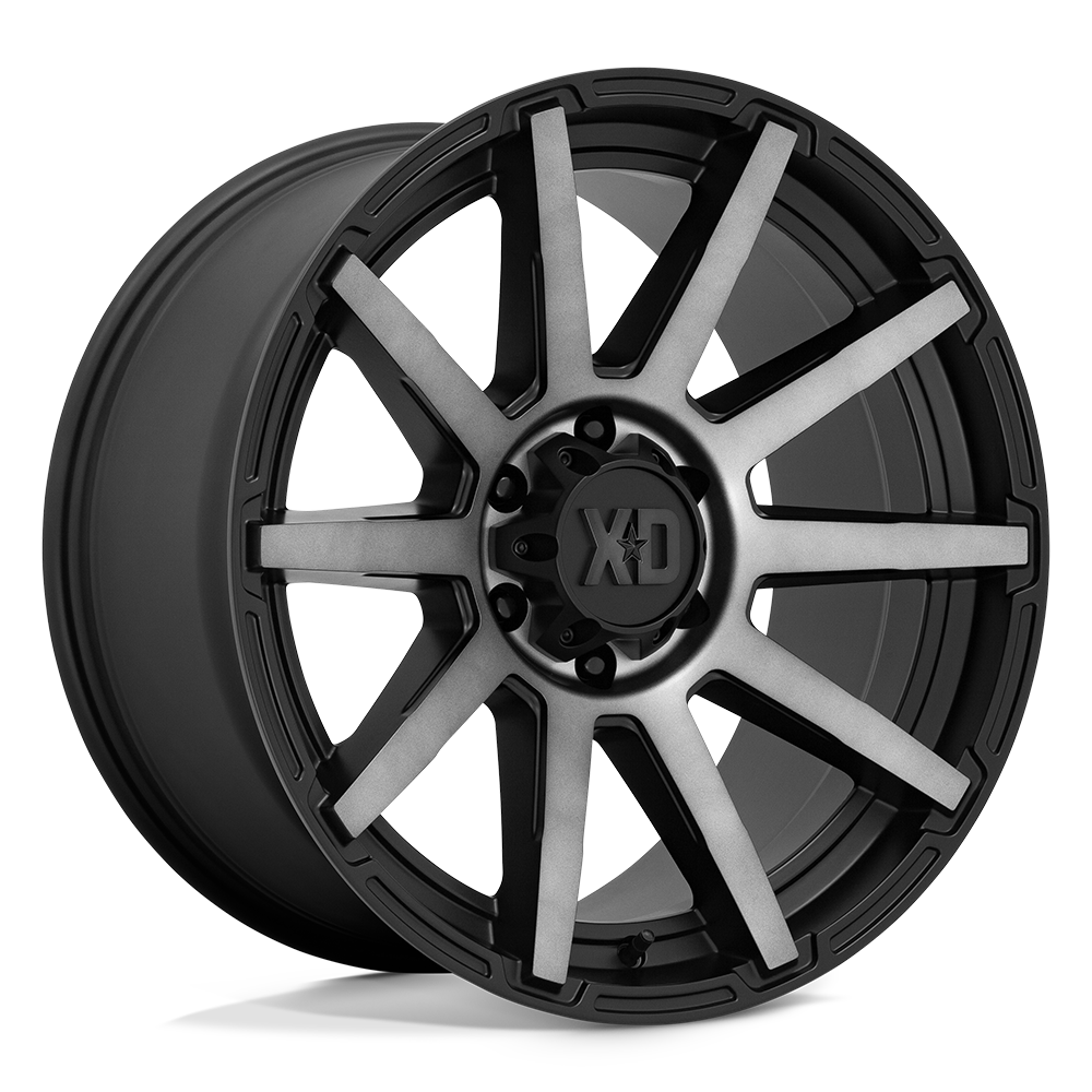 XD XD847 OUTBREAK SATIN BLACK WITH GRAY TINT - 6X135