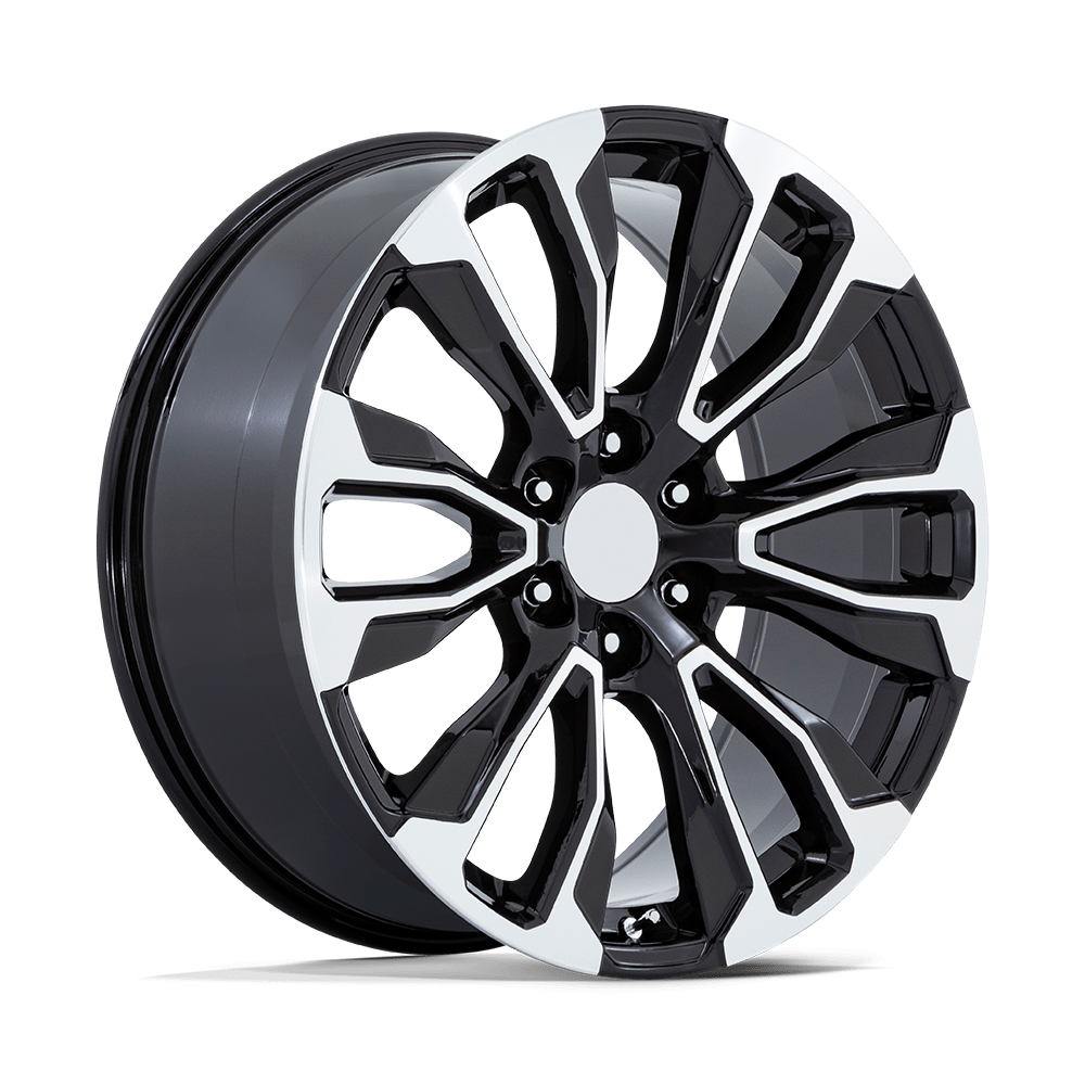 Performance Replicas PR211 PR211 GLOSS BLACK MACHINED FACE - 6X5.5