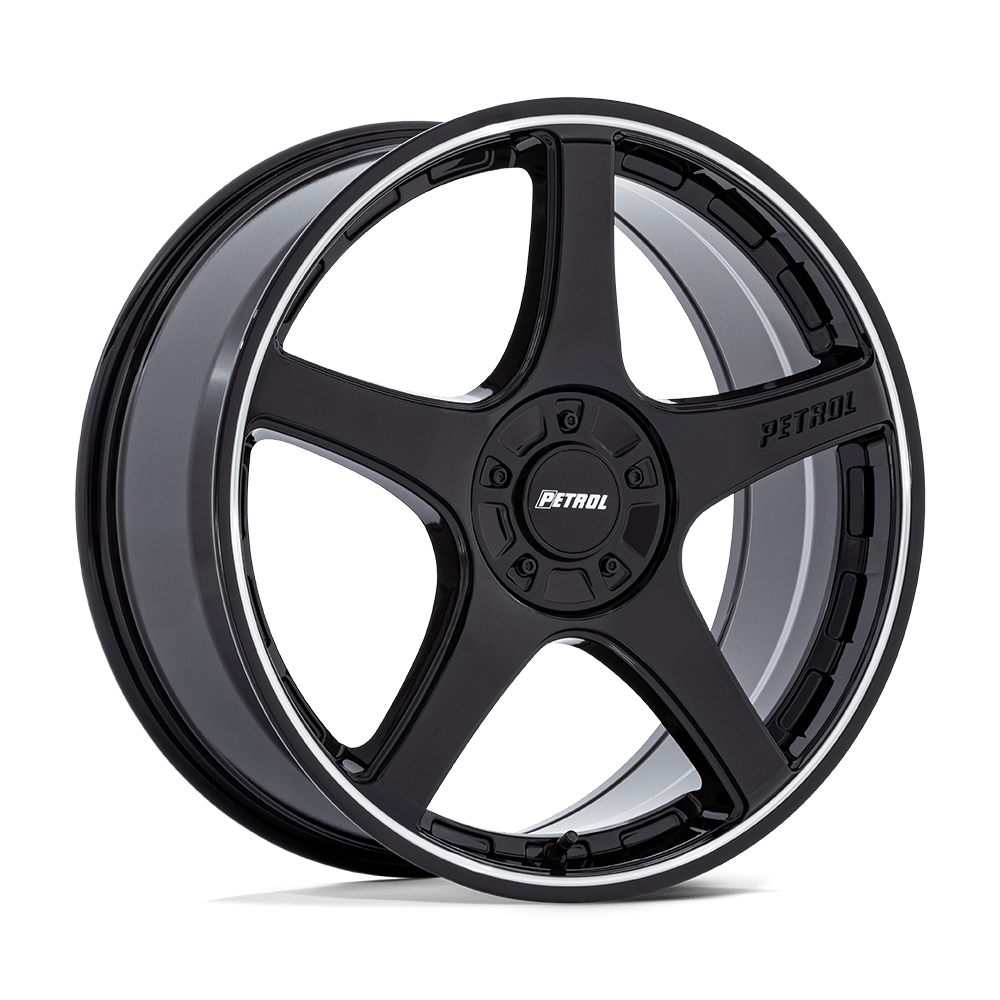 Petrol PE003 P2E GLOSS BLACK W/ MACHINED LIP - BLANK