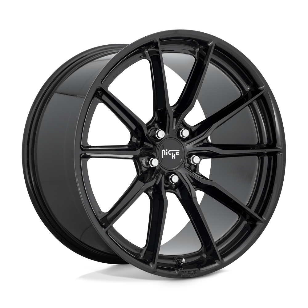 Niche 1PC NC240 RAINIER GLOSS BLACK - 5X115
