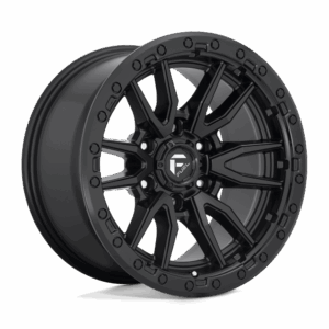 Fuel 1PC FC679 REBEL MATTE BLACK - 6X5.5