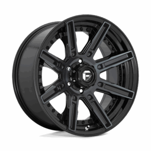 Fuel 1PC FC708 ROGUE GLOSS MACHINED DOUBLE DARK TINT - 6X5.5