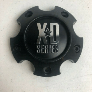 XDS CAP M-BLACK SMALL 5 LUG W/ BLK SCREW