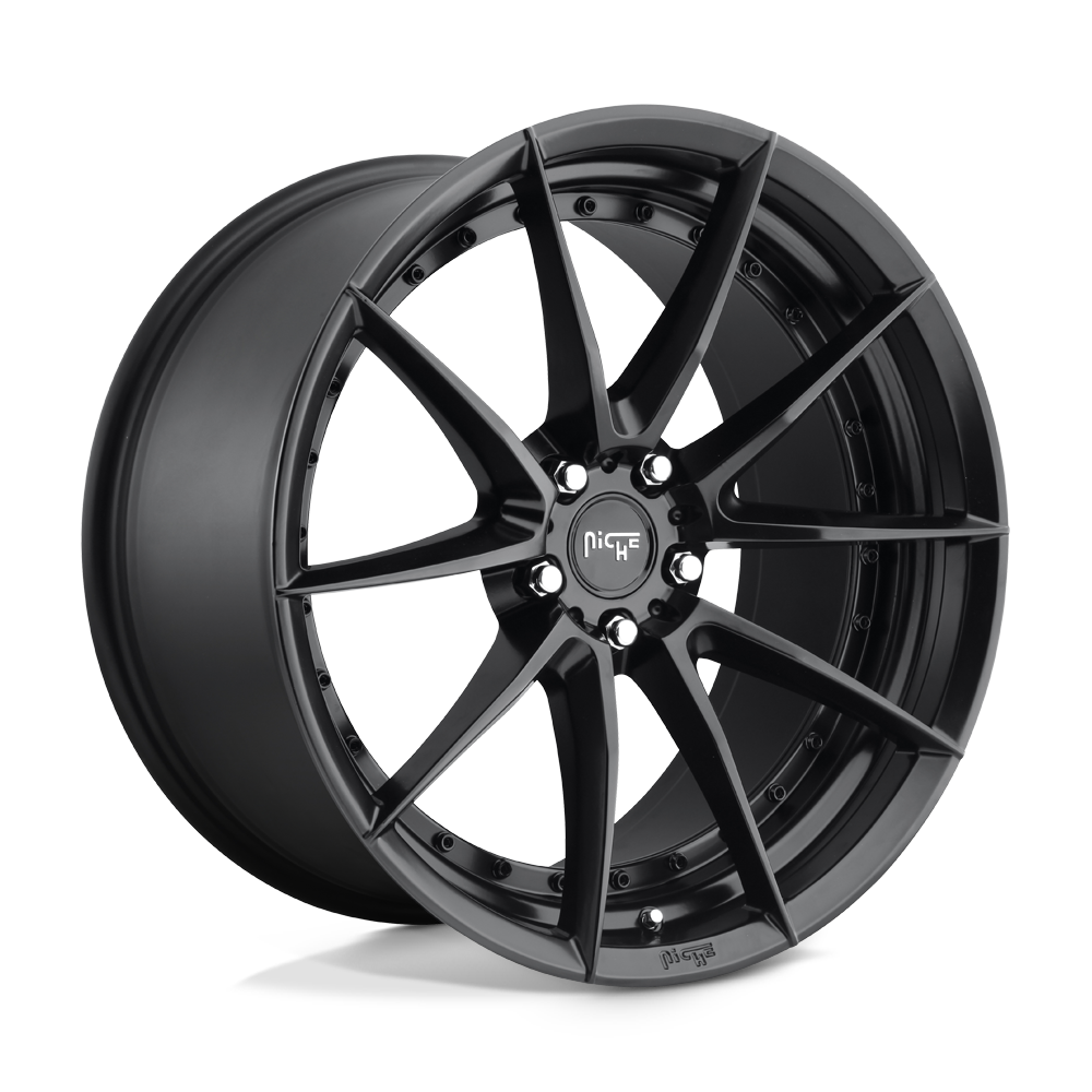 Niche 1PC NC196 SECTOR MATTE BLACK - 5X120
