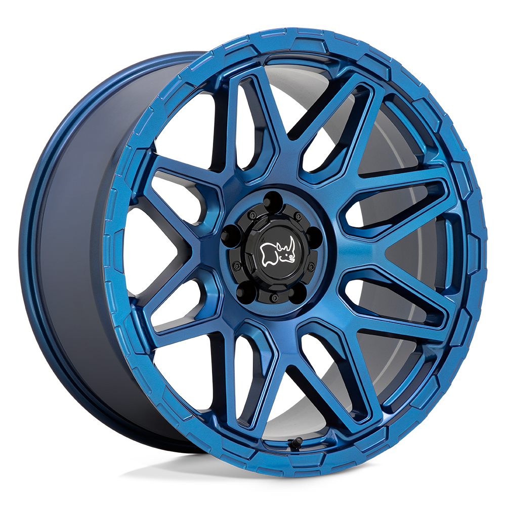 Black Rhino Hard Alloys BRSKW SHOCKWAVE GLOSS MIDNIGHT BLUE - 5X150