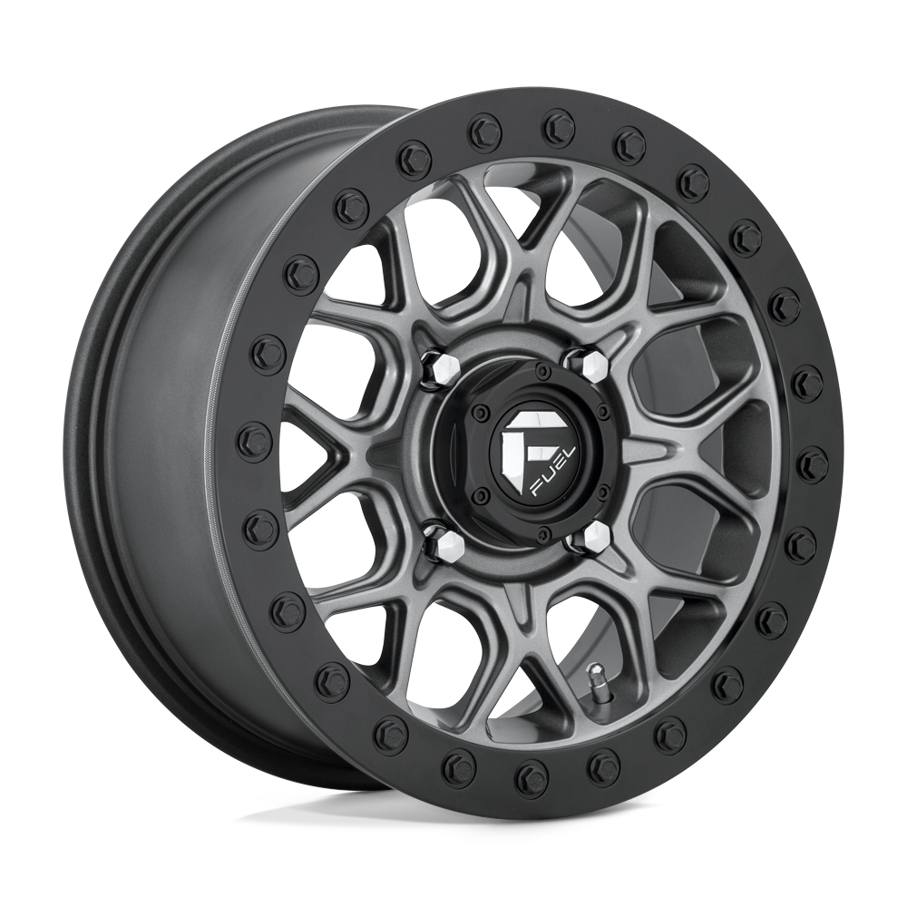 Fuel UTV FV919 TECH UTV BEADLOCK MATTE GUN METAL BLACK BEAD RING - 4X156