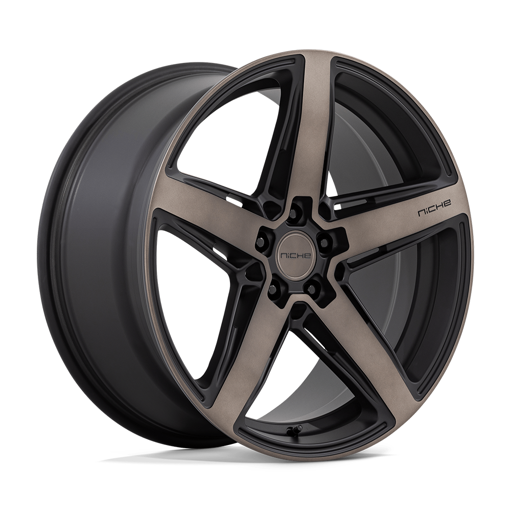 Niche 1PC NC271 TERAMO MATTE BLACK WITH DOUBLE DARK TINT FACE - 5X4.5