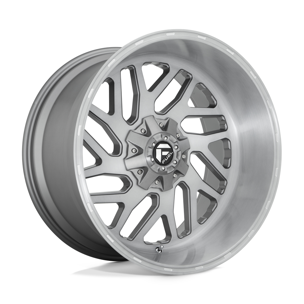Fuel 1PC FC715 TRITON BRUSHED GUN METAL TINTED CLEAR - 6X135/5.5