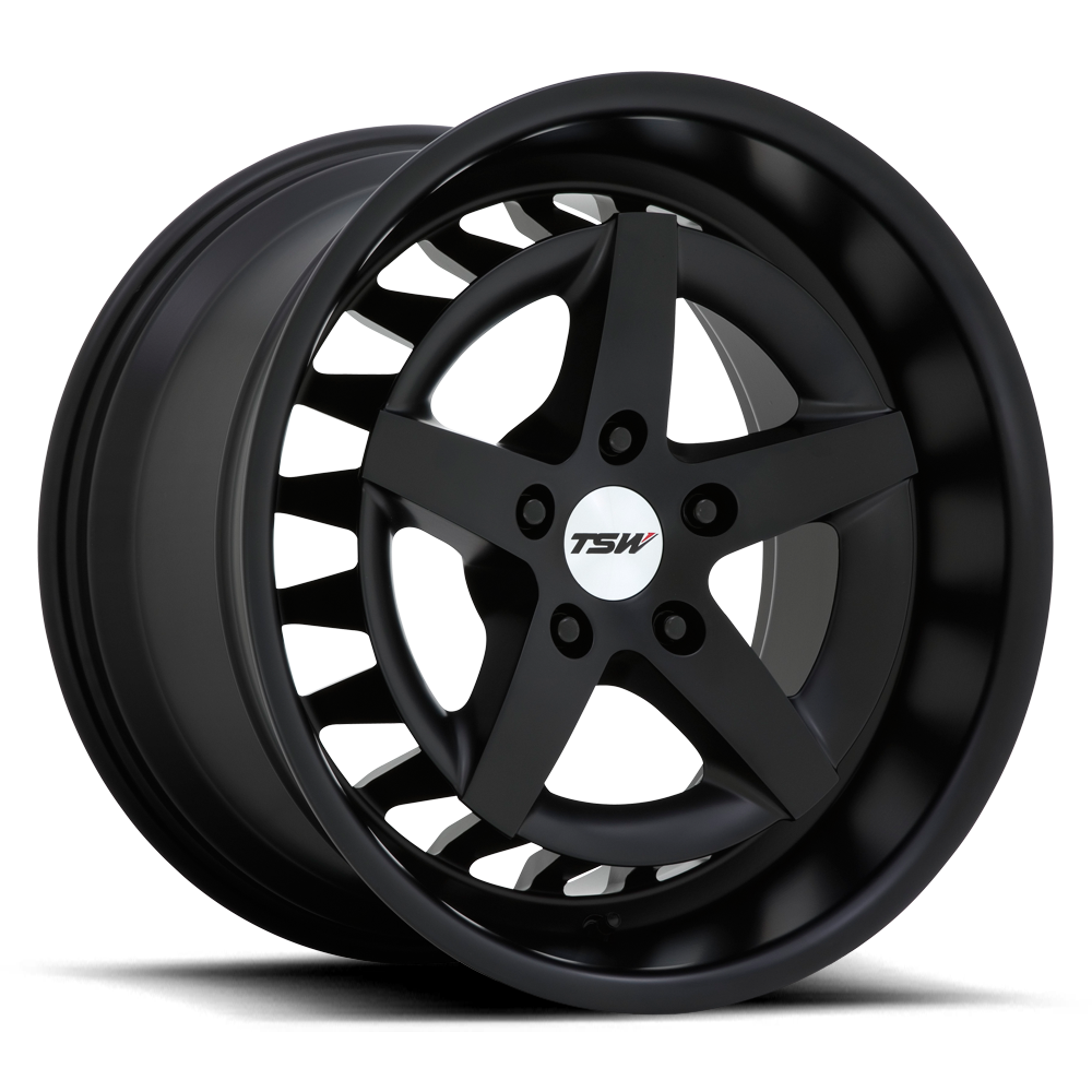 TSW TWDNR DEGNER SEMI GLOSS BLACK - 5X112