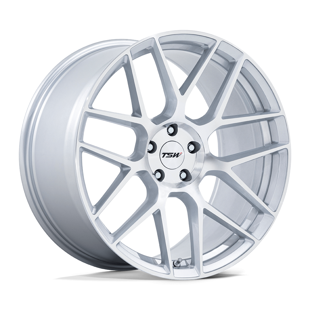 TSW TW002 LASARTHE GLOSS SILVER MACHINED - 5X4.5